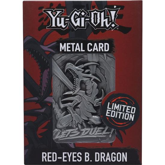 Yu-Gi-Oh: Red Eyes B. Dragon Replica Card Limited Edition