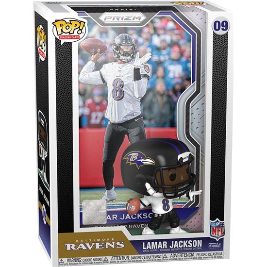 NFL: Lamar Jackson POP! NFL Trading Card Vinyl Figur (#09)