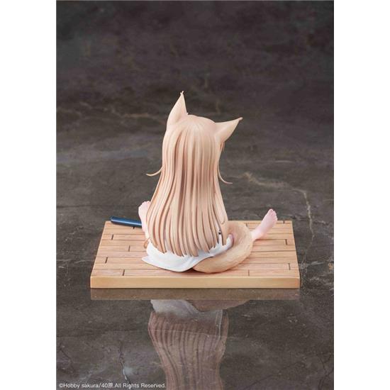 Manga & Anime: Kinako Sitting Fish Ver. Statue 1/6 14 cm