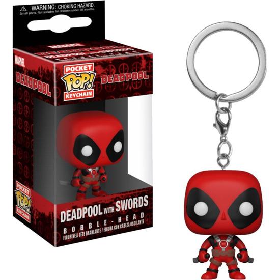 Deadpool: Deadpool 2 Swords Pocket POP! Vinyl Nøglering