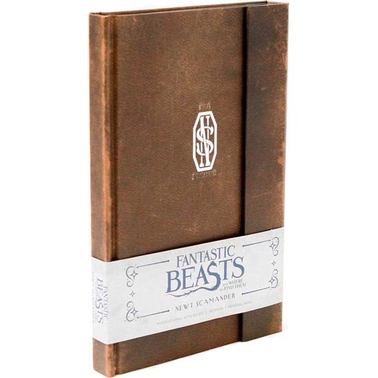 Fantastiske Skabninger: Newt Scamander Hardcover Notesbog