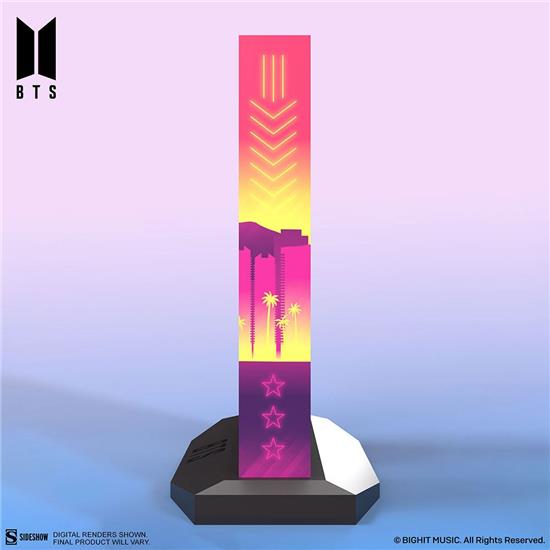 BTS: BTS Logo Statue Las Vegas Edition 18 cm