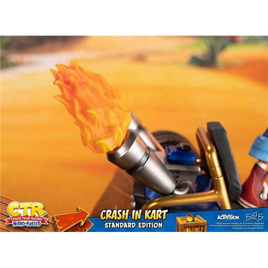 Crash Bandicoot: Crash in Kart Nitro-Fueled Statue 31 cm