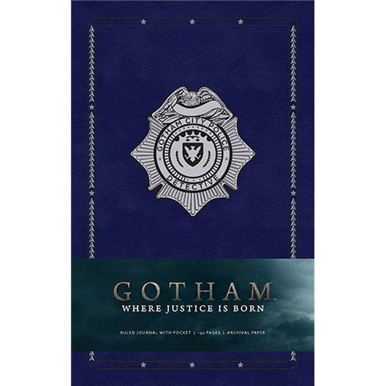 Gotham: Where Justice Is Born Hardcover Notesbog