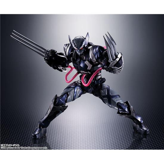 Marvel: Venom Symbiote Wolverine S.H. Figuarts Action Figure 16 cm