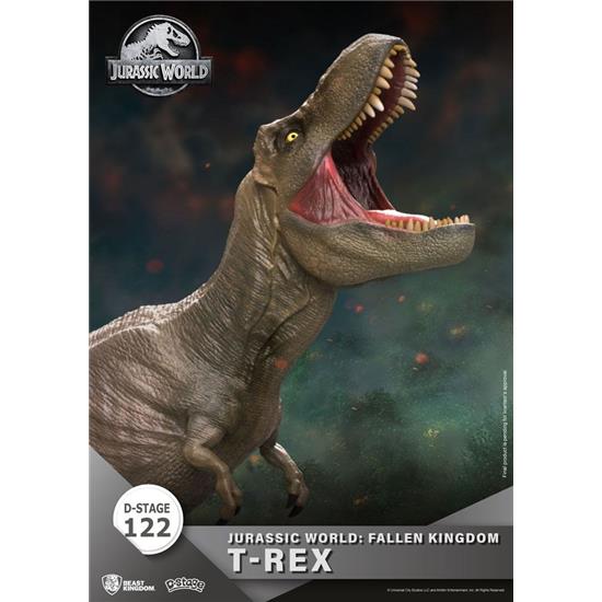 Jurassic Park & World: T-Rex D-Stage Diorama 13 cm