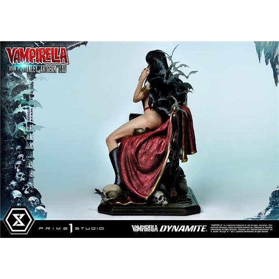 Dynamite Entertainment: Vampirella Design by Stanley Artgerm Lau Bonus Version Statue 1/3 55 cm