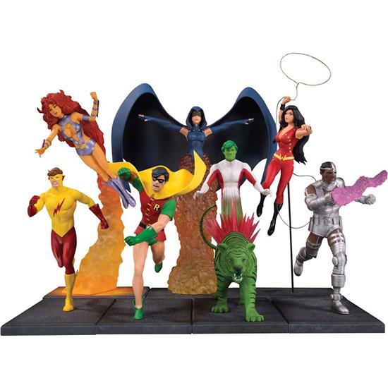Teen Titans: Teen Titans Multi-Part Statue Kid Flash 16 cm (del 5 af 7)