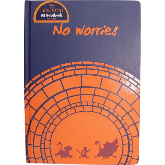 Løvernes Konge: No Worries A5 Notesbog