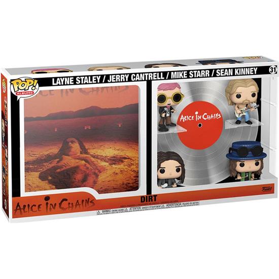 Alice In Chains: Alice in Chains (Dirt) POP! Albums DLX Vinyl Figur 4-Pak