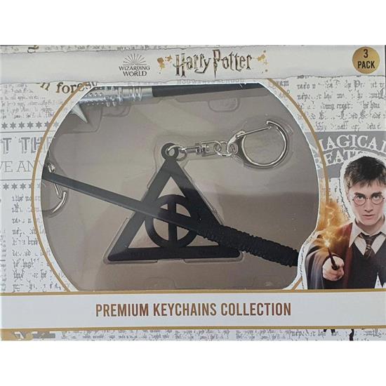 Harry Potter: Harry Potter Premium Nøgleringe 3-pak (version F)