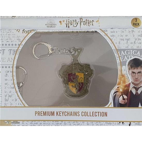 Harry Potter: Harry Potter Premium Nøgleringe 3-pak (version D)