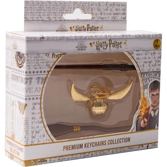 Harry Potter: Harry Potter Premium Nøgleringe 3-pak (version B)