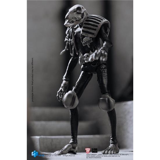 2000 AD: Judge Mortis Black and White Mini Action Figure 1/18 10 cm