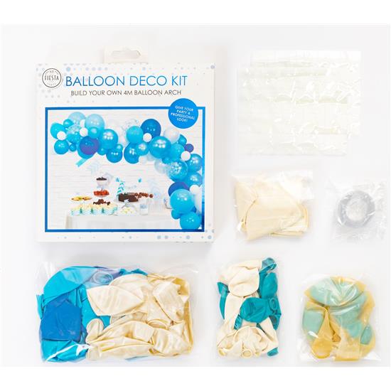 Diverse: Ballon Dekorations Sæt Blå