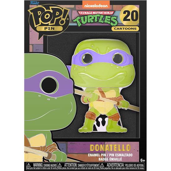 Ninja Turtles: Donatello POP! Emalje Metal Pin (#20)