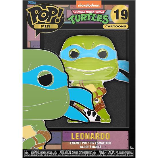 Ninja Turtles: Leonardo POP! Emalje Metal Pin (#19)