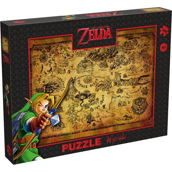 Zelda: puslespil Hyrule (1000 pieces) Zelda
