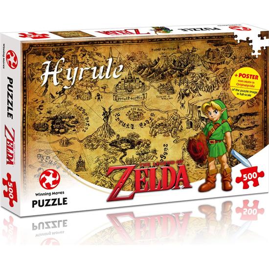 Zelda: puslespil Hyrule (1000 pieces) Zelda