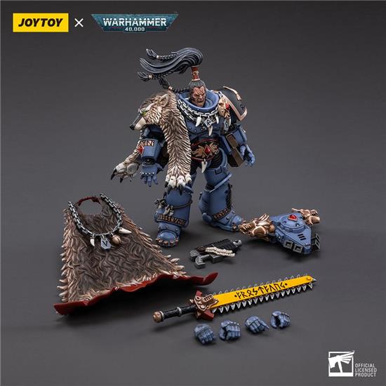 Warhammer: Space Wolves Ragnar Blackmane Action Figure 1/18 13 cm