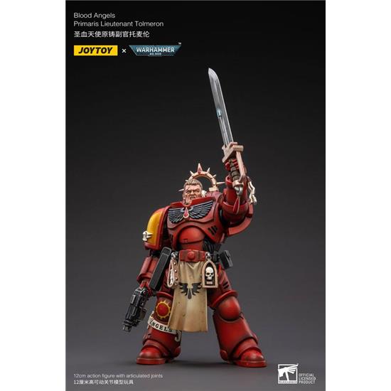 Warhammer: Blood Angels Primaris Lieutenant Tolmeron Action Figure 1/18 12 cm