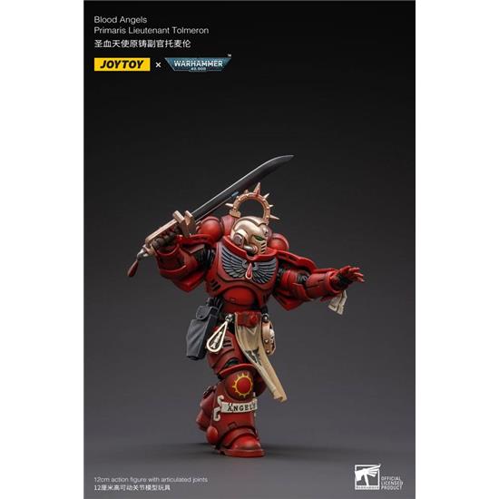 Warhammer: Blood Angels Primaris Lieutenant Tolmeron Action Figure 1/18 12 cm