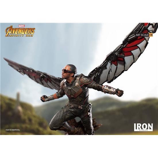 Avengers: Falcon Black Widow BDS Art Scale Statue 1/10 43 cm