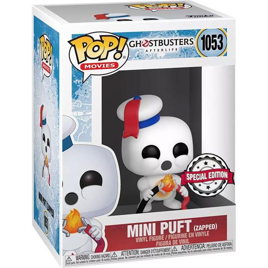 Ghostbusters: Mini Puft Zapped Exclusive POP! Movies Vinyl Figur (#1053)
