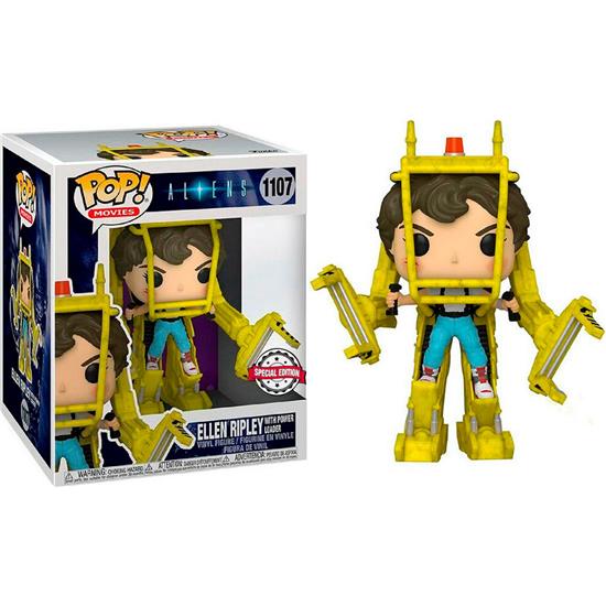 Alien: Alien Power Loader with Ripley Exclusive Super Sized POP Vinyl Figur (#1107)