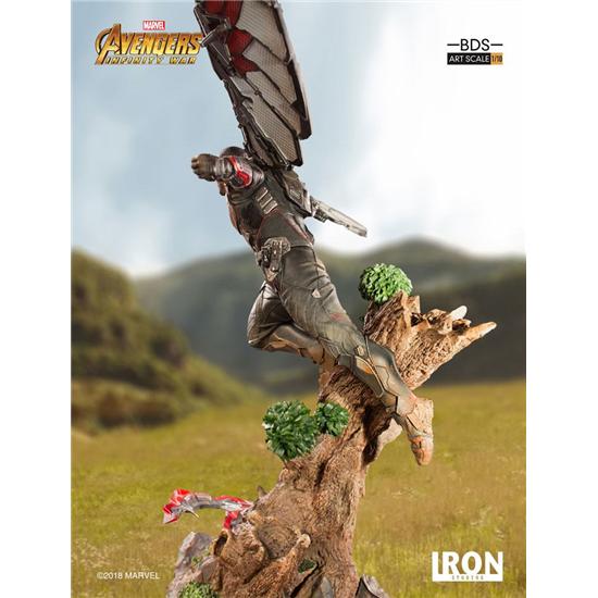 Avengers: Falcon Black Widow BDS Art Scale Statue 1/10 43 cm