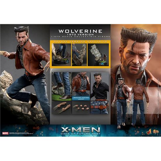 Marvel: Wolverine (1973 Version) Deluxe Version Movie Masterpiece Action Figure 1/6 30 cm