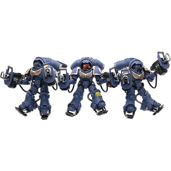 Warhammer: Ultramarines Primaris Inceptors Action Figure 3-Pack 1/18 12 cm