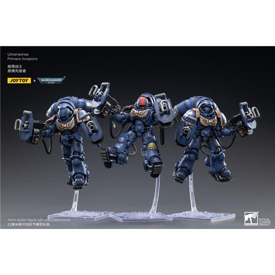 Warhammer: Ultramarines Primaris Inceptors Action Figure 3-Pack 1/18 12 cm