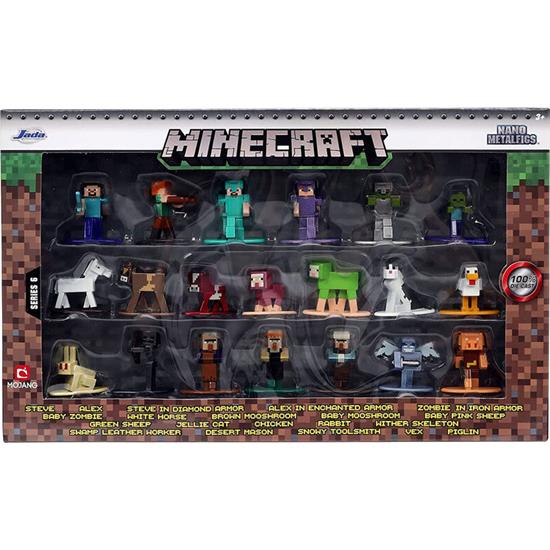 Minecraft: Minecraft 20 figures set 4cm