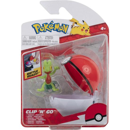 Pokémon: Treecko & Poké Ball Clip