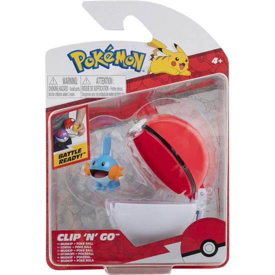 Pokémon: Mudkip & Poké Ball Clip