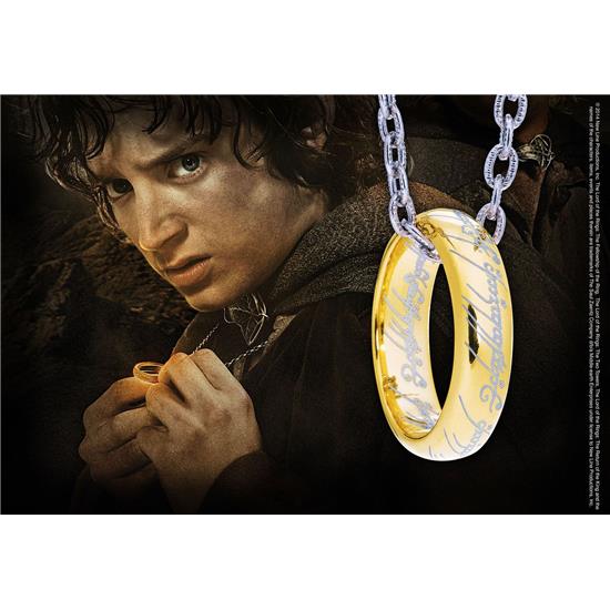 Lord Of The Rings: The One Ring med Kæde (Sterling Sølv)