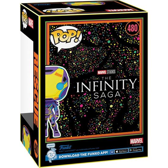 Infinity Saga: Rescue Blacklight POP! & Tee Box