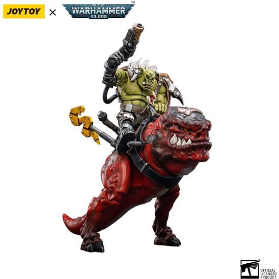 Warhammer: Orks Squighog Nob On Smasha Squig Action Figure 1/18