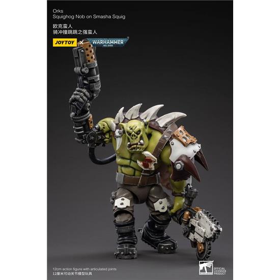 Warhammer: Orks Squighog Nob On Smasha Squig Action Figure 1/18