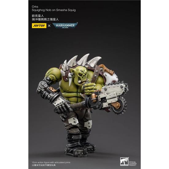 Warhammer: Orks Squighog Nob On Smasha Squig Action Figure 1/18