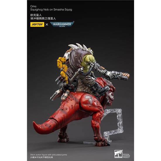 Warhammer: Orks Squighog Nob On Smasha Squig Action Figure 1/18