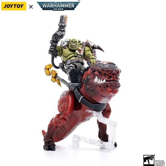 Warhammer: Orks Squighog Nob On Smasha Squig Action Figure 1/18