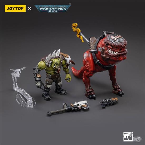 Warhammer: Orks Squighog Nob On Smasha Squig Action Figure 1/18