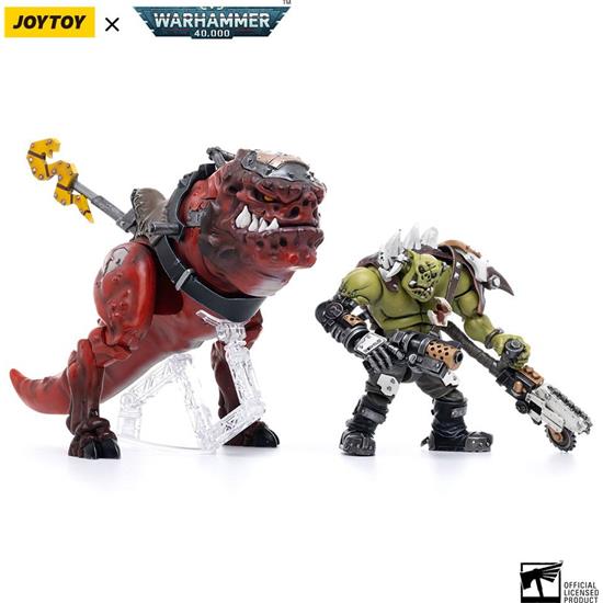 Warhammer: Orks Squighog Nob On Smasha Squig Action Figure 1/18