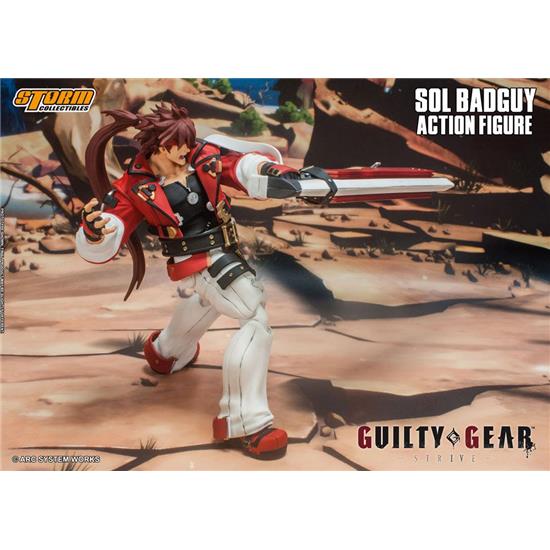 Guilty Gear: Sol Badguy Action Figure 1/12 18 cm