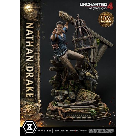 Uncharted: Nathan Drake Deluxe Bonus Version Ultimate Premium Masterline Statue 1/4 69 cm