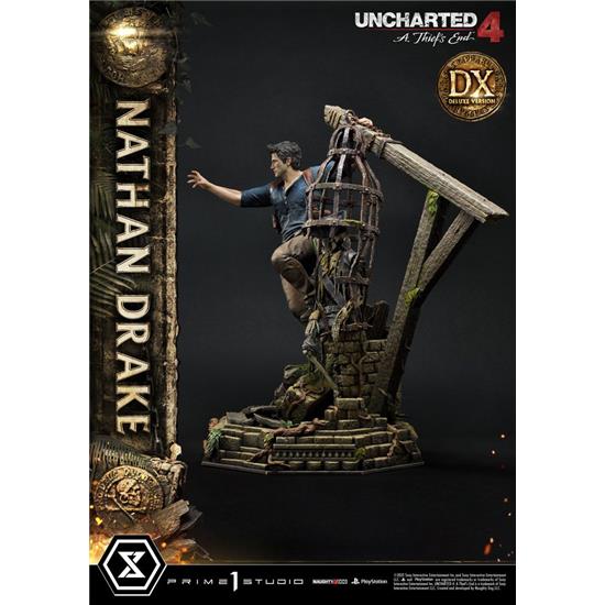 Uncharted: Nathan Drake Deluxe Bonus Version Ultimate Premium Masterline Statue 1/4 69 cm