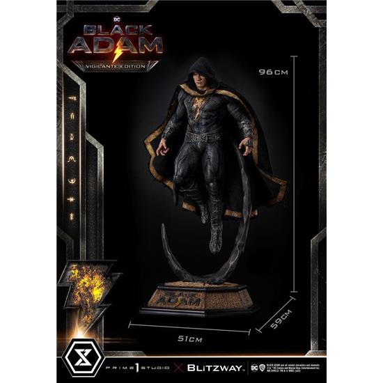 Black Adam: Black Adam Vigilante Edition Museum Masterline Statue 1/3 96 cm