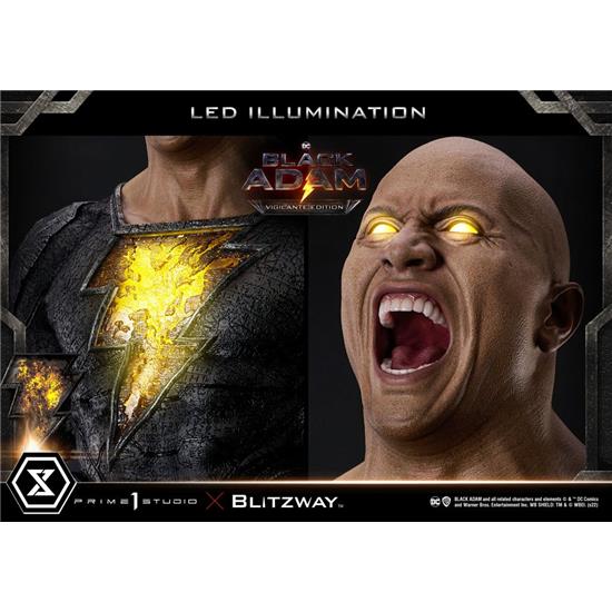 Black Adam: Black Adam Vigilante Edition Museum Masterline Statue 1/3 96 cm